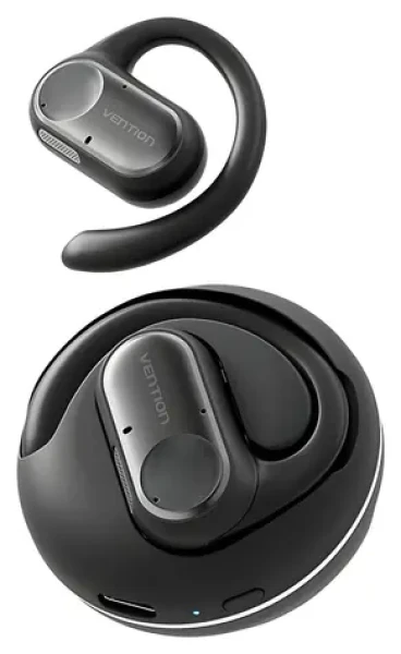 Vention OpenBeat O11 černá / Bezdrátová sluchátka / mikrofon / Bluetooth 5.3 / nabíjecí pouzdro / USB-C (NBPB0)