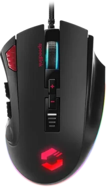 TARIOS RGB Gaming Mouse černá / herní myš / optická / 12000 DPI / 12 tlačítek / USB-A / 1.8m (SL-680012-BK)