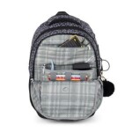 Bagmaster PORTO 25 A školní batoh – černo-bílý