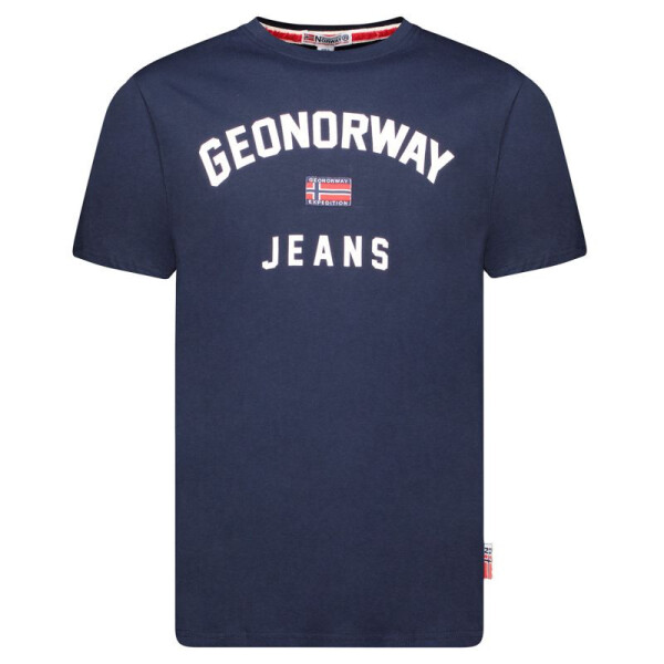Geografické Norsko Jassier 254 M SY1361H/GN-Navy Tričko L