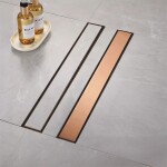 REA - Odtokový žlab Neox brush copper 60 REA-G4889