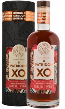 Ron Patridom XO Tawny Port Cask Finish 45% 0,7 l (tuba)