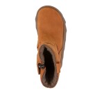 Dívčí zimní barefoot kozačky ZERU TEX BOOT Cognac G3160257 - 38
