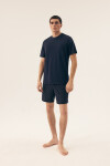 PÁNSKÉ PYŽAMO SHORE 42601 SS25 Denim M