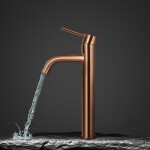 REA - Umyvadlová baterie Lungo Copper vysoká REA-B7999