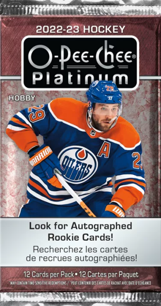 Hokejové Karty NHL 2022-23 Upper Deck O-Pee-Chee Platinum Hobby Balíček