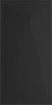 MEXEN/S - Stone+ obdélníková sprchová vanička 180 x 80, černá, mřížka černá 44708018-B