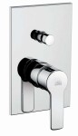 PAFFONI - West Sprchová baterie pod omítku s přepínačem a tělesem, chrom WS015CR