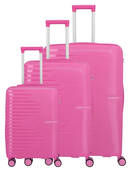 Travelite Pacific S,M,L Pink S: 37 l / M: 65 l / L: 100 L TRAVELITE-7000940-13