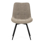 Jídelní židle, hnědá, látka, HC-T1130 CAP2