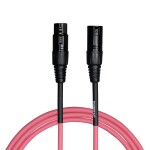 Cascha Standard Line Mic Cable Pink 9m