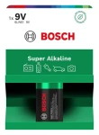 Bosch 6LR61SA1B/00 Super Alkaline 9V / Alkalická baterie / 6LR61 / 1 ks (8594162800216)