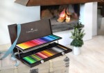 Faber-Castell Albrecht Dürer sada akvarelové pastelky dřevěný kufřík