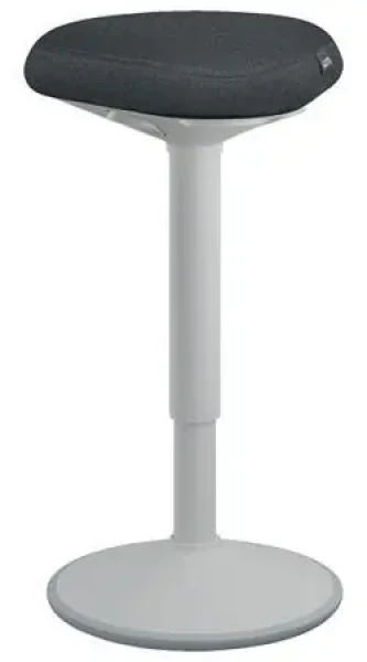Leitz Ergo světle šedá / Balanční stolička pro stání / výškově nastavitelná 57-82 cm / nosnost 110 kg (65450085)