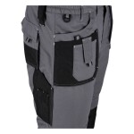 Kalhoty zimní do pasu BASIC LINE WINTER, šedá, XL/54, STALCO