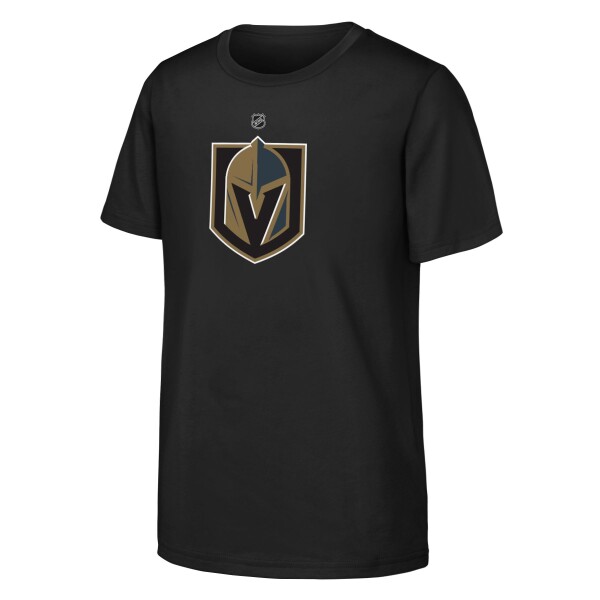 Outerstuff Dětské tričko Vegas Golden Knights NHL Primary Logo Tee Velikost: Dětské L (11 - 12 let)
