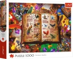 TREFL Puzzle Atlas fantastických ptáků