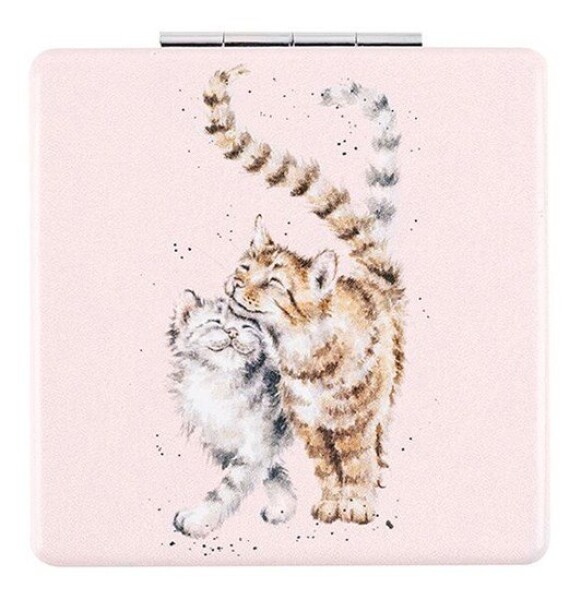 Kapesní zrcátko Wrendale Designs Feline Good - Kočky