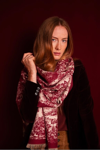 Art Of Polo 24351 Šátek Deborah modrá univerzální