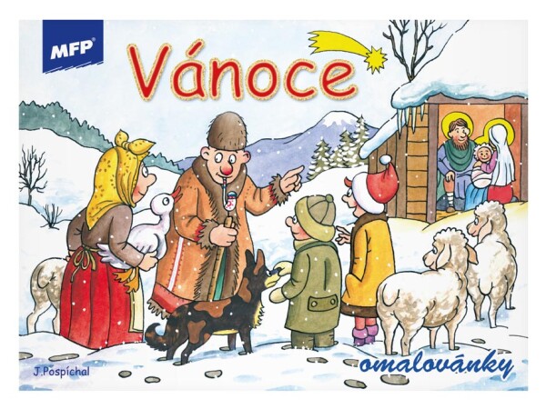 MFP MFP, 5300299, dětské omalovánky, Vánoce