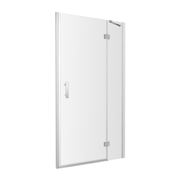 OMNIRES - MANHATTAN sprchové dveře pro boční stěnu, 80 cm chrom / transparent /CRTR/ ADC80X-ACRTR