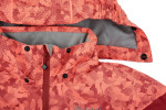 Dívčí lyžařská bunda Saara-jg tmavě červená Kilpi