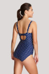 Jednodílné plavky Swimwear Anya Spot Balconnet Swimsuit navy/ivory SW1010