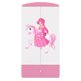 Skříň Babydreams růžová - Princezna 1