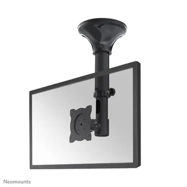 Neomounts FPMA-C025BLACK černá / Stropní držák / VESA 75-100mm / 10-30" / náklon 180° / nosnost 12kg (FPMA-C025BLACK)