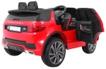 Mamido Dětské elektrické autíčko Land Rover Discovery červené