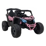 Mamido Elektrické autíčko Buggy Can-Am Maverick 24V 4x200W růžové