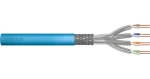 Digitus CAT 6A S/FTP modrá / Instalační kabel / drát AWG 23/1 / LSOH / 100 m (DK-1641-A-VH-1)