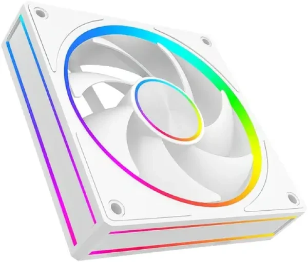 Modecom Volcano Loop 120 ARGB bílá / Ventilátor / 120 mm / ARGB (FAN-LOOP-120S-ARGB-200)