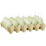 Ib Laursen Svíčka Egg Green Tea, zelená barva, vosk