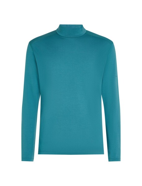 ICEBREAKER Mens 260 Tech LS Turtleneck, Topaz (vzorek) velikost: M