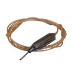 RidgeMonkey Montáž Spectre Fluorocarbon Uni Lead Clip Leader 1m 45lb Camo Brown (RMT382)