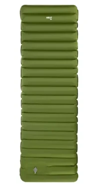NILS Camp NC4402 zelená / Turistická karimatka / integrovaná pumpa / 190 x 64 x 10 cm