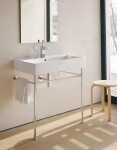 DURAVIT - Vero Umyvadlo 700x470 mm, s přepadem, s otvorem pro baterii, bílá 0454700000