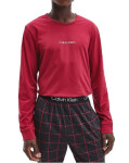 Pánské pyžamo NM2178E - V5N - vínová - Calvin Klein XL