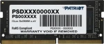 Patriot Signature 32GB 2666MHz / SO-DIMM / DDR4 / CL19 / Unbuffered / Non-ECC / 1.2V (PSD432G26662S)