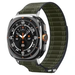 Spigen Fabric Band (hook-and-loop) pro Samsung Galaxy Watch Ultra 47mm zelená (AMP10147)