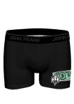 Pánské boxerky John Frank JFBDMOD134 M Černá