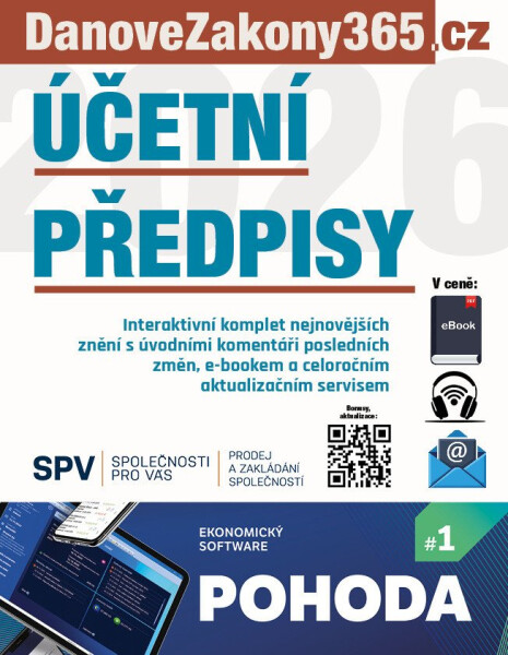 Účetní předpisy 2026
