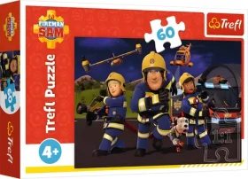 TREFL Puzzle Požárník Sam: Hrdina v uniformě