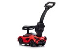Mamido Dětské odrážedlo auto s vodící tyčí Lamborghini Sian červené