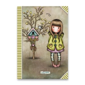 Mar Mar Mar Mar, Santoro Gorjuss, školní sešit 444, linkovaný, A4, mix motivů, 1 ks Motiv: Číslo 7