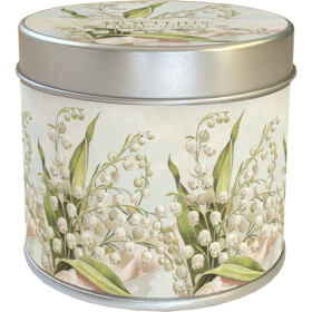 Vonná svíčka v plechové dóze Pastel Spring - Lily Of The Valley
