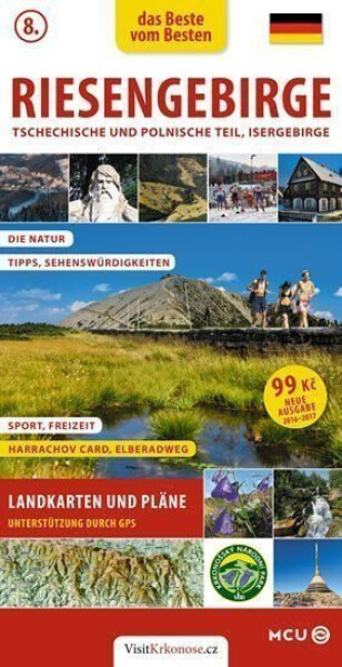 Krkonoše, Jizerské hory - kapesní průvodce/německy - Pavel Dvořák