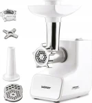 Zelmer ZMM3511B bílá / Mlýnek na maso / 1500 W / 2 kg/min / 2 mlecí děrované destičky