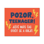 Humorné cedulky na dveře